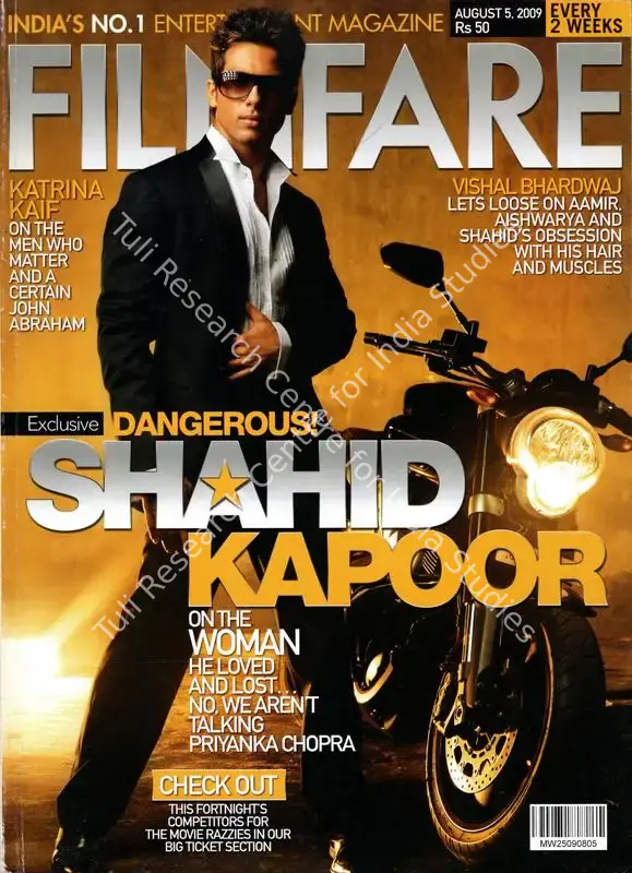 Pillaai, Jitesh (Editor). Filmfare. 58(16). Bombay: Joji Varghese, 05 August 2009 | Magazine | CinemaEducation | 00793886