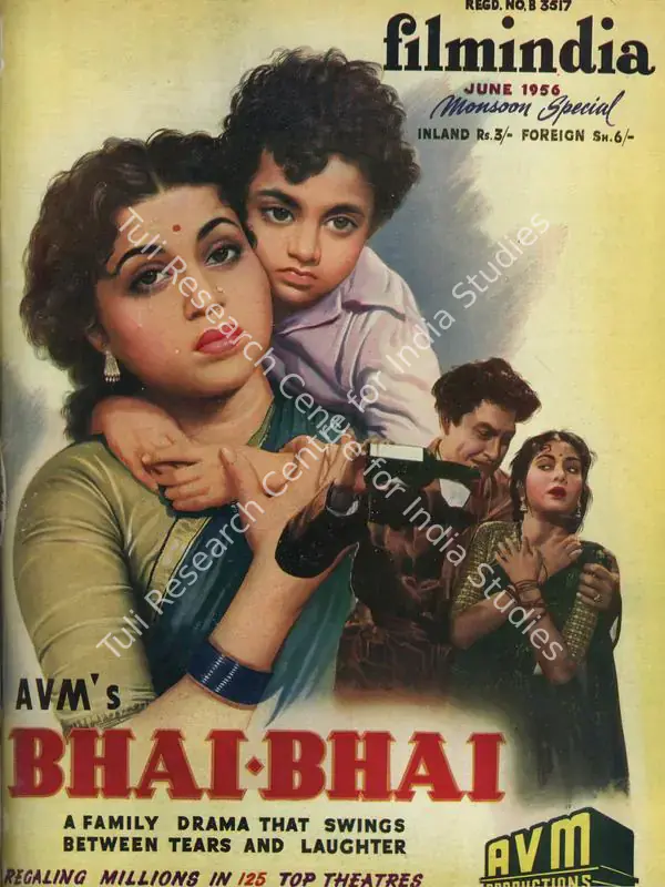 Patel, Baburao (Editor). Filmindia. 22(6). Bombay: Yusufali Nensey, June 1956 | Magazine | CinemaEducation | 00796659