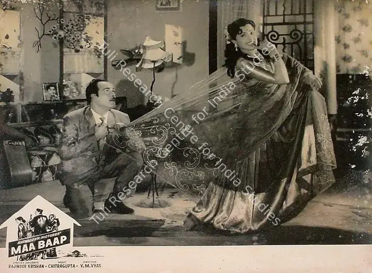 Dave, Trikambhai (Producer), Maa Baap, 1960 | Lobby Card | CinemaEducation | 00819564