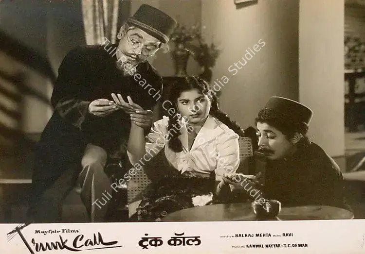 Mehta, Balraj (Director), Trunk Call, 1960 | Lobby Card | CinemaEducation | 00828798