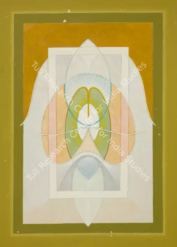 Sharma, O.P. (Artist). Untitled. Oil on canvas, 1977 | Painting | FineArts | 00352854