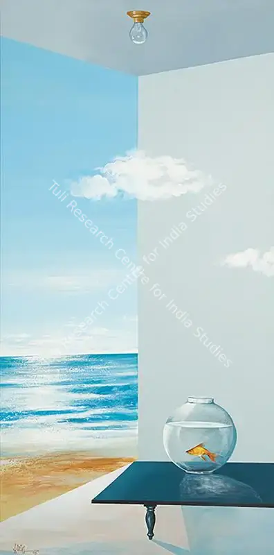 Sutar, Sudhanshu (Artist). Untitled. Acrylic on canvas, 2005 | Painting | FineArts | 00355463