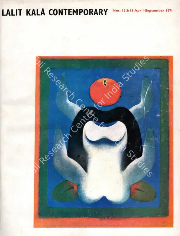 Mookerjee, Ajit (Essayist). Tantra Art in Search of Life Divine. In <i>Lalit Kala Contemporary.</i> 12 & 13, pp. 8-10. New Delhi: Lalit Kala Akademi, April-September 1971 | Essay | FineArts | 00795648