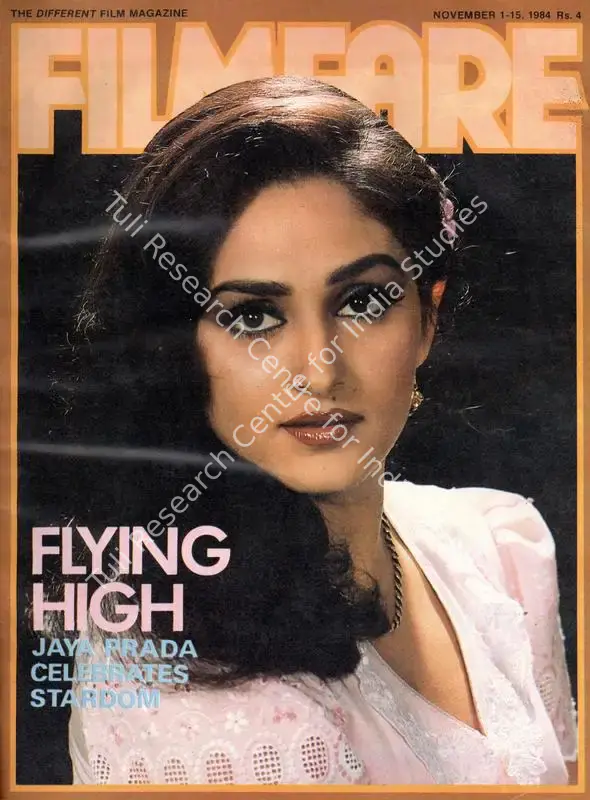 Nandy, Pritish (Editor). Filmfare - The Fortnightly Film Magazine. 33(17). Bombay: Pritish Nandy, c/o The Times of India, 01 November 1984 | Magazine | CinemaEducation | 00793760