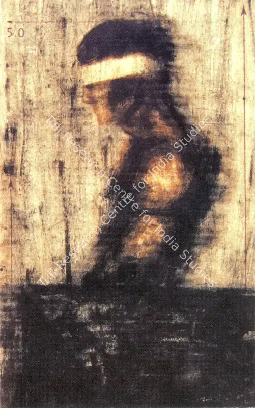 Padwal, Sunil (Artist). Untitled. Mixed media on wood, 2001 | Painting | FineArts | 00374052
