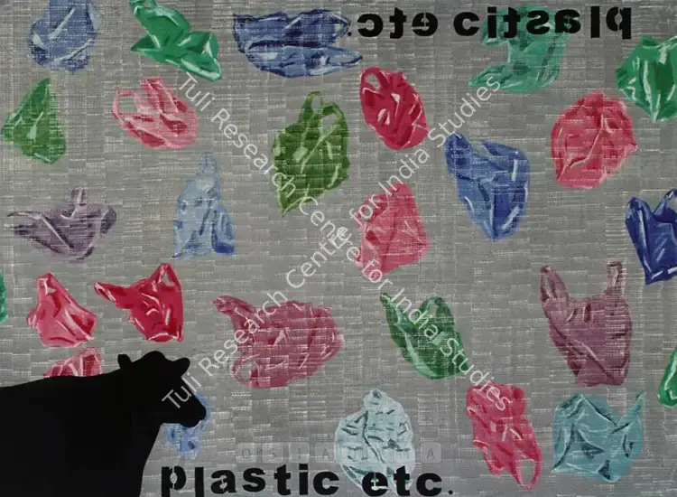 Singh, Anjum (Artist). Plastic Etc.. Oil on canvas, 2005 | Painting  | 00881053