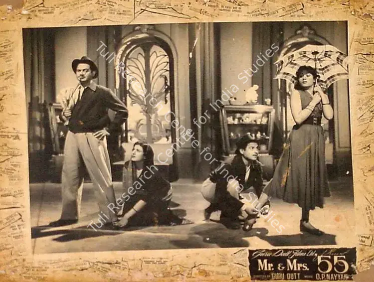 Murthy, V.K. (Cinematographer), Mr And Mrs 55, 1955 | Lobby Card | CinemaEducation | 00820523