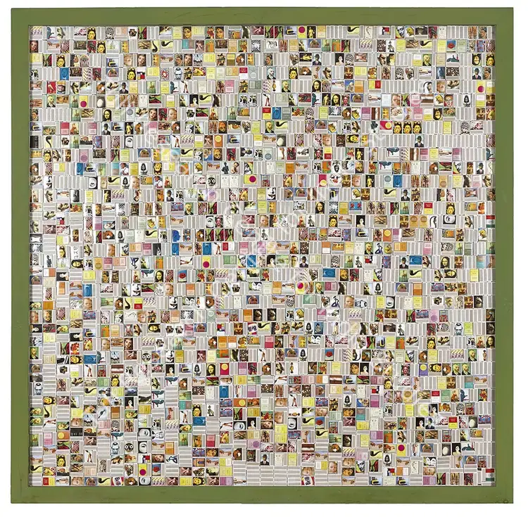 Choudhury, Prajjwal (Artist). To Be Continued II. Offset print on custom made match box, 2008 | Painting | FineArts | 00419016