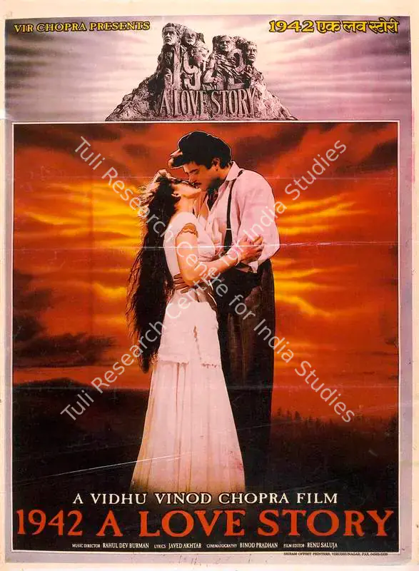 Chopra, Vidhu Vinod (Producer), 1942 A Love Story, 1994 | Full Sheet Poster | CinemaEducation | 00767943