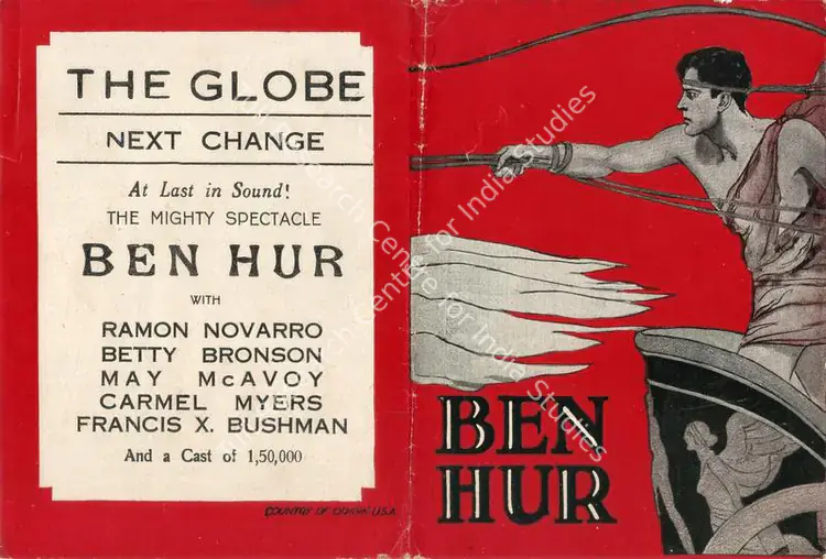 Niblo, Fred (Director), Ben Hur, 1925 | Handbill | CinemaEducation | 00760537