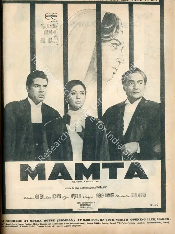 Sen (ii), Asit (Director), Mamta, 1966 | Advertisement, Filmfare, 18 March 1966 | CinemaEducation | 00791348