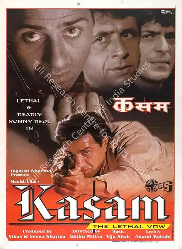 Sharma, Veena (Producer), Kasam, 2001 | Full Sheet Poster | CinemaEducation | 00769092