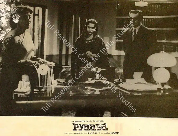 Murthy, V.K. (Cinematographer), Pyaasa, 1957 | Lobby Card | CinemaEducation | 00825487