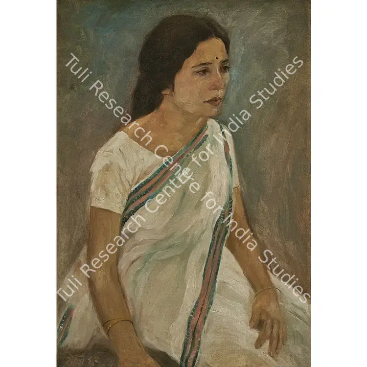 Broota, Shobha (Artist). Untitled. Oil on canvas, 1968 | Painting | FineArts | 00354145