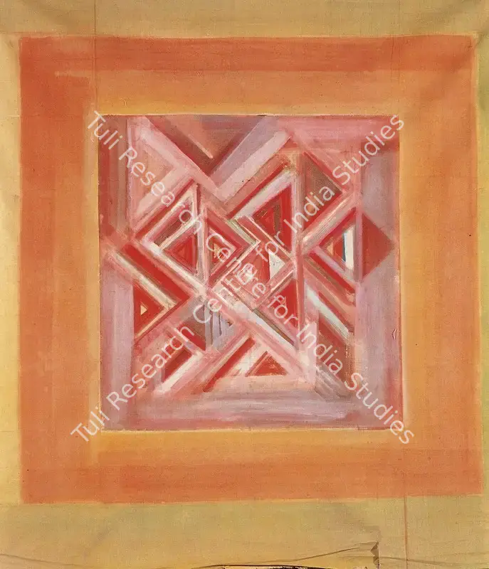 Viswanadhan, V. (Artist). Untitled. Oil on cloth, 1973 | Painting | FineArts | 00599847