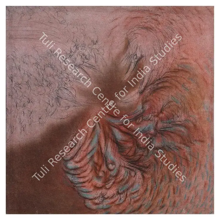 Broota, Shobha (Artist). The Focus. Oil on canvas, 1987 | Painting | FineArts | 00341684