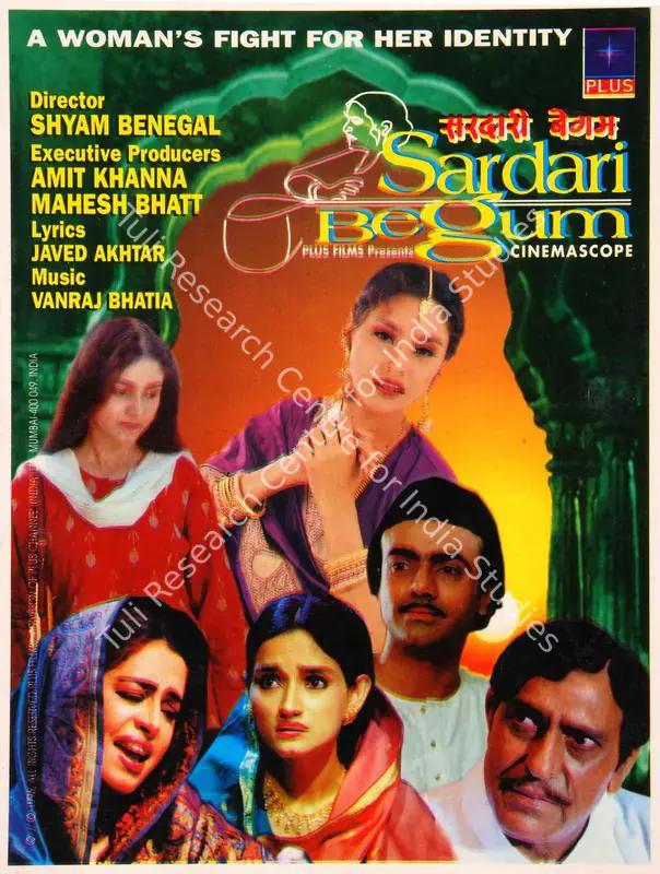 Khanna, Amit (Producer), Sardari Begum, 1997 | Song-Synopsis Booklet