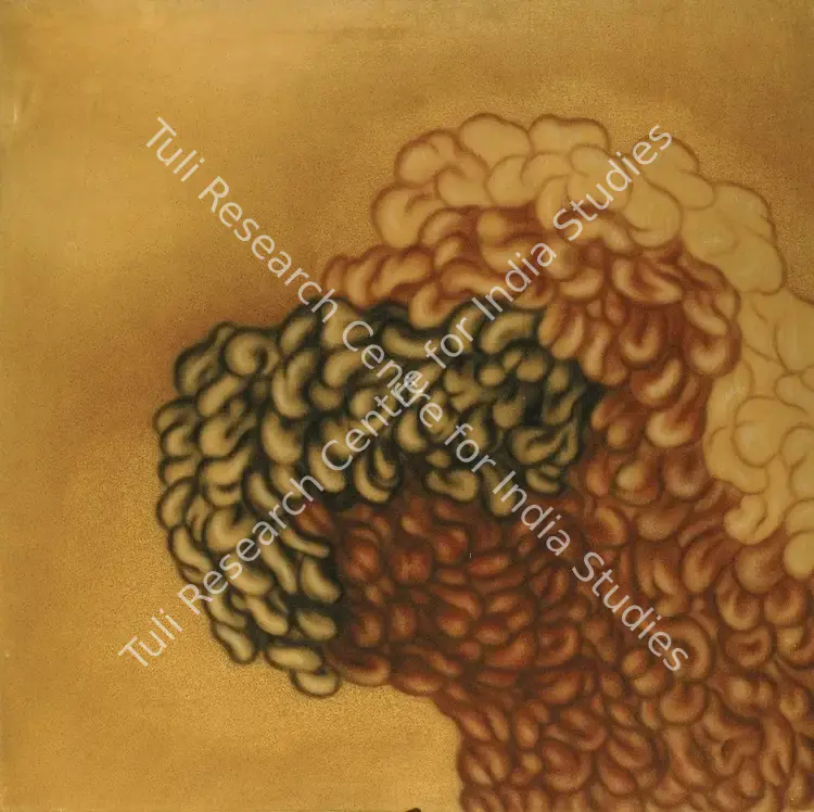Broota, Shobha (Artist). Cluster. Oil on canvas, 1983 | Painting | FineArts | 00574592