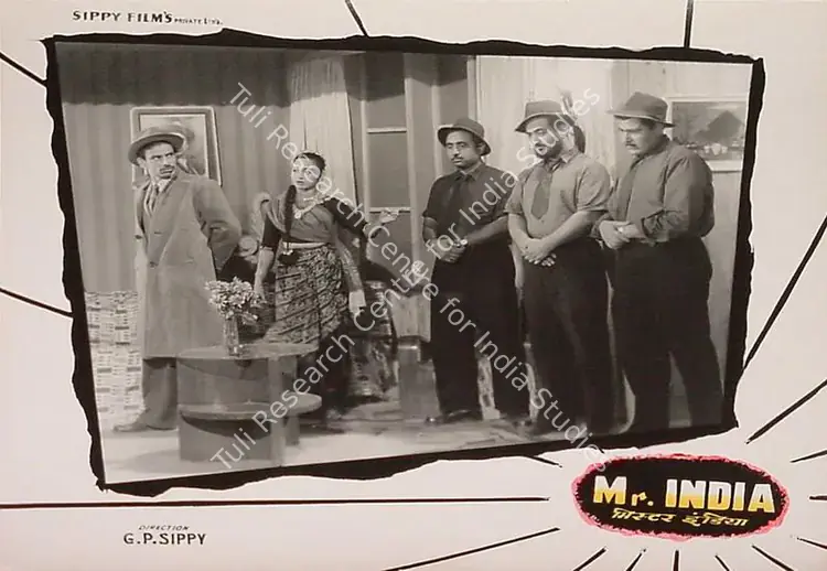 Layton, Roque M. (Cinematographer), Mr India, 1961 | Lobby Card | CinemaEducation | 00820545