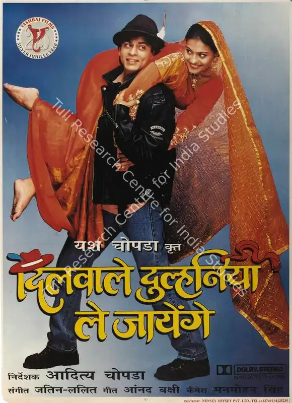 Chopra, Yash (Producer), Dilwale Dulhania Le Jayenge, 1995 | Full Sheet Poster | CinemaEducation | 00768058