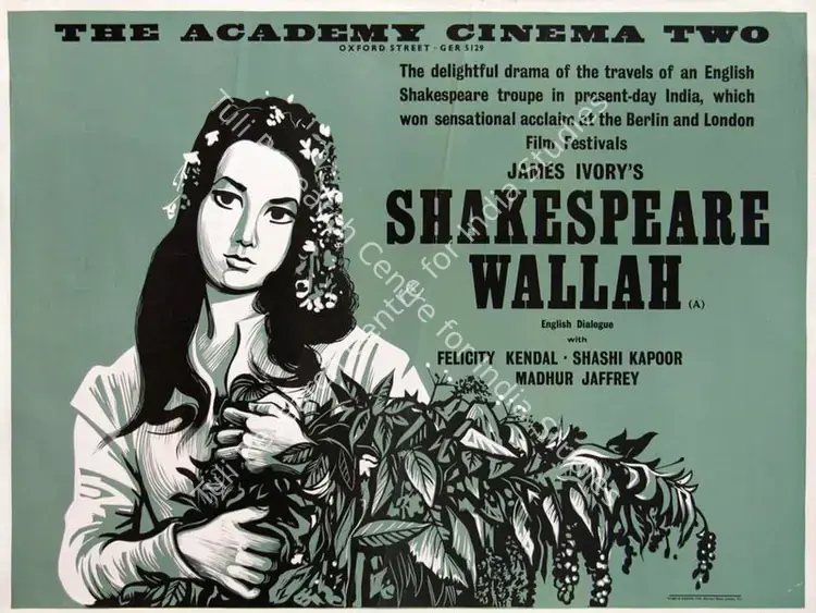 Strausfeld, Peter (Poster Designer), Shakespeare-Wallah, 1965 | Poster | CinemaEducation | 00513697