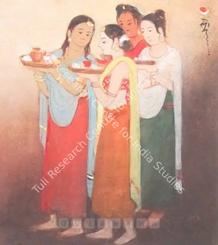 Shah, Somalal (Artist). Pujaran. Gouache on paper, n.d. | Painting  | 00877909