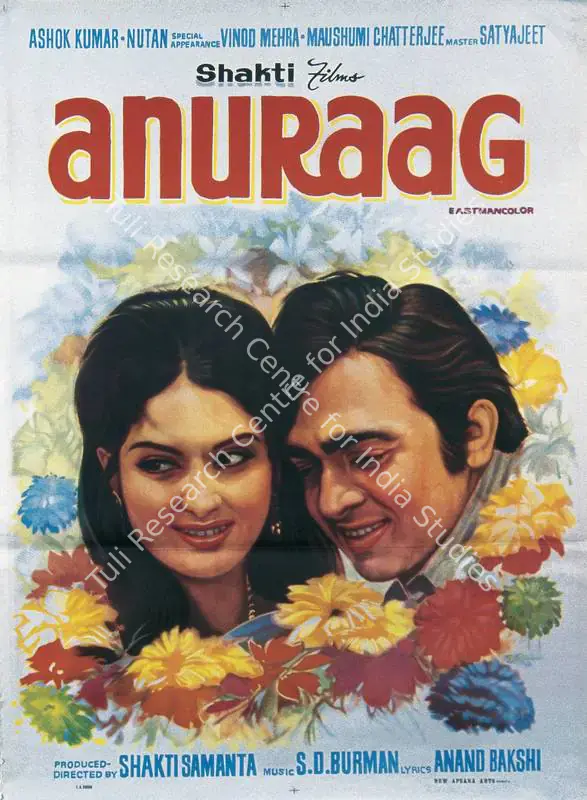 Samanta, Shakti (Producer), Anuraag, 1972 | Full Sheet Poster | CinemaEducation | 00766452