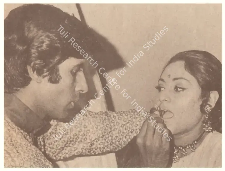 Verma, Prakash (Producer), Bansi Birju, 1972. On the Sets of Bansi Birju with Jaya Bhaduri | Working Still, The Bachchans, 2024 | CinemaEducation | 00647561