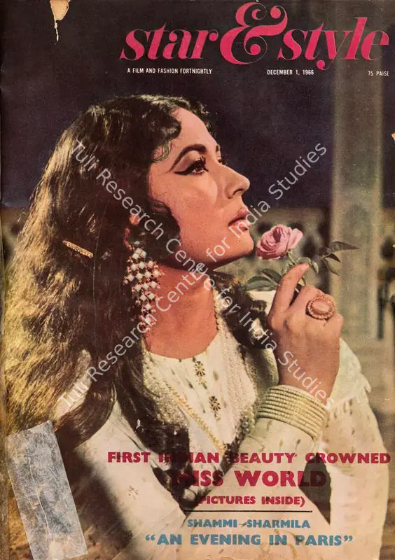 Ewing, Gulshan (Editor). Star & Style - A Film and Fashion Fortnightly. 15(23). Bombay: J.C. Jain, 1 December 1966 | Magazine | CinemaEducation | 00808422