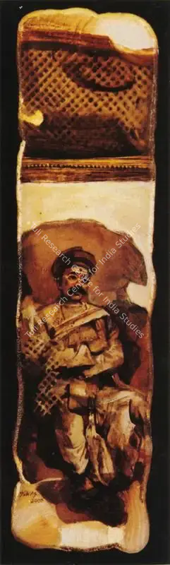 Bahulkar, Suhas (Artist). Lost Paradise VII. Acrylic and gold leaf on wood, n.d. | Painting | FineArts | 00372066