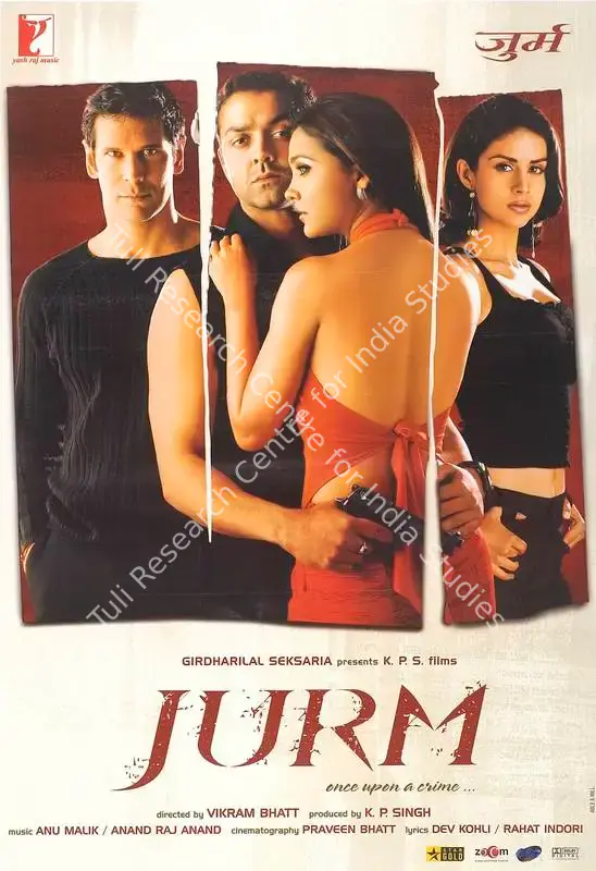 Singh, K.P. (Producer), Jurm, 2005 | Full Sheet Poster | CinemaEducation | 00769929