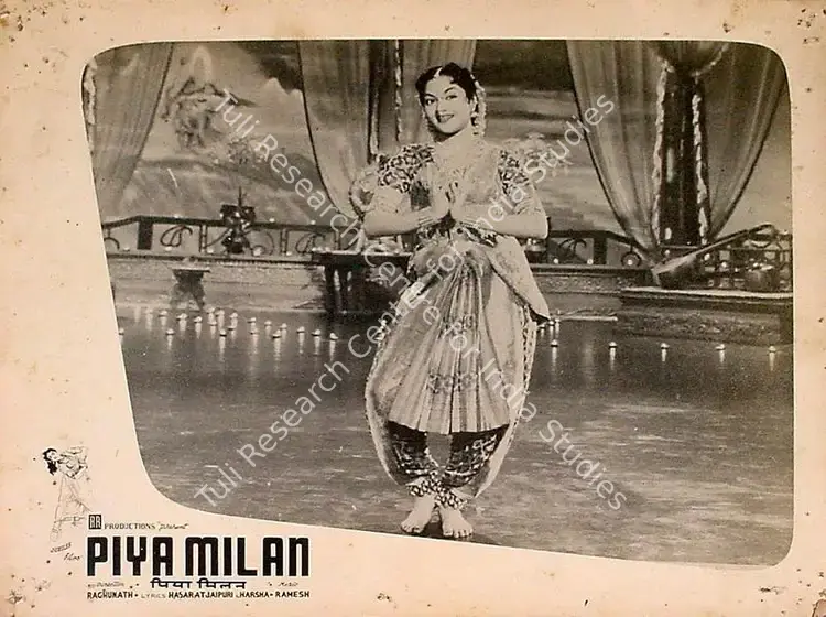 Raghunath (Director), Piya Milan, 1958 | Lobby Card | CinemaEducation | 00825146