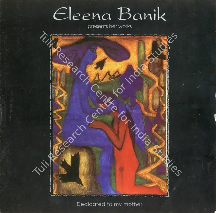 Banik, Eleena (Artist). Eleena Banik - Presents her Works. Calcutta, 1997 | Solo Exhibition Catalogue  | 00876498