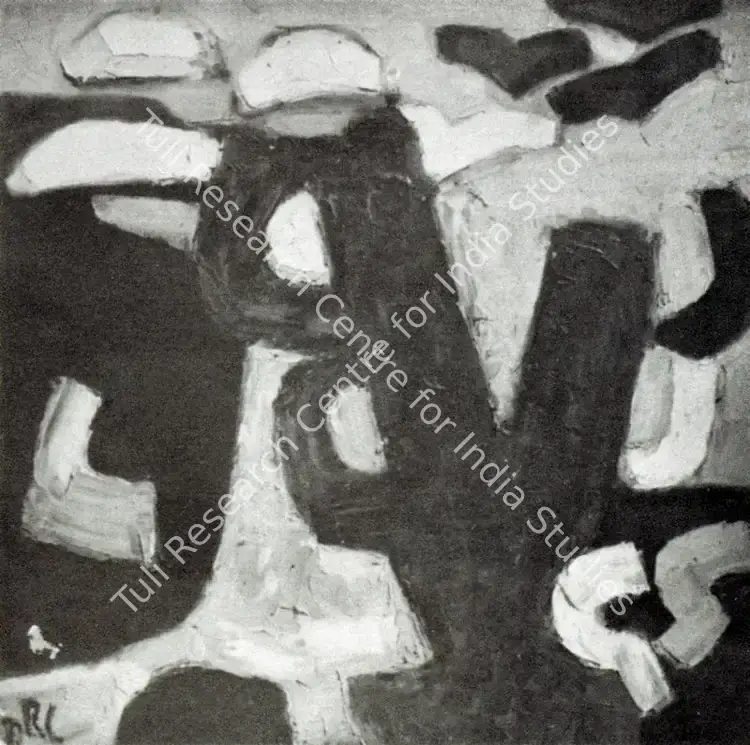 Chowdhury, Deb Kumar Roy (Artist). Landscape. n.d. | Artrends, January-April 1965 | Painting | FineArts | 00551303