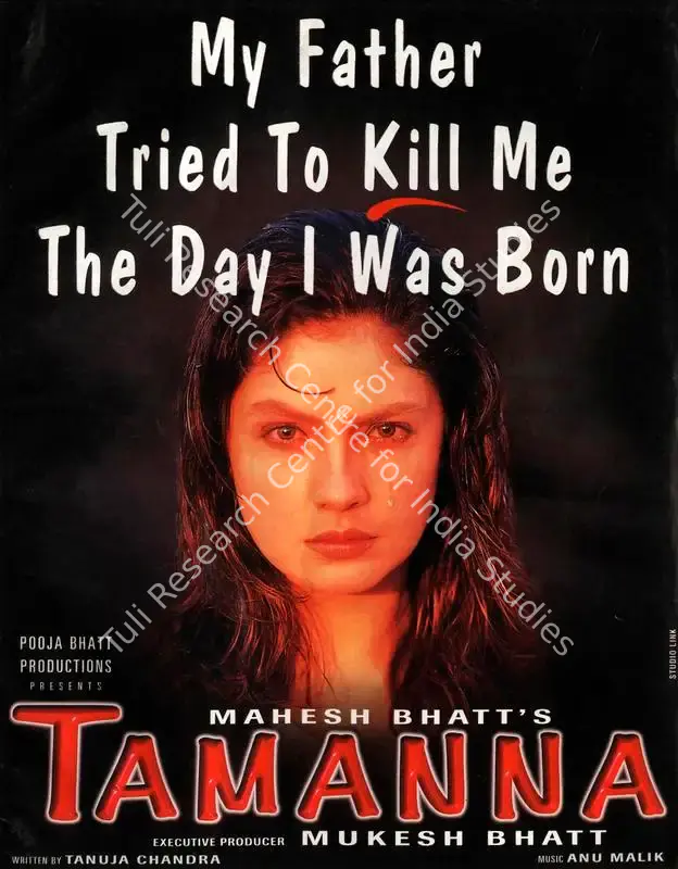 Bhatt, Pooja (Producer), Tamanna, 1997 | Song-Synopsis Booklet | CinemaEducation | 00780675