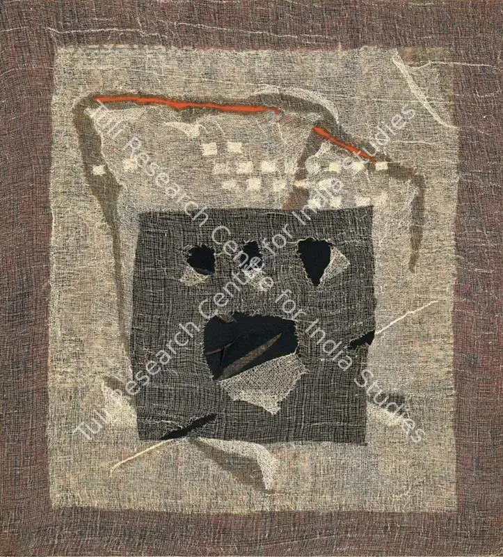 Wankhede, V.K. (Artist). XVII. Gauze and oil on cloth, 1993 | Painting | FineArts | 00547741
