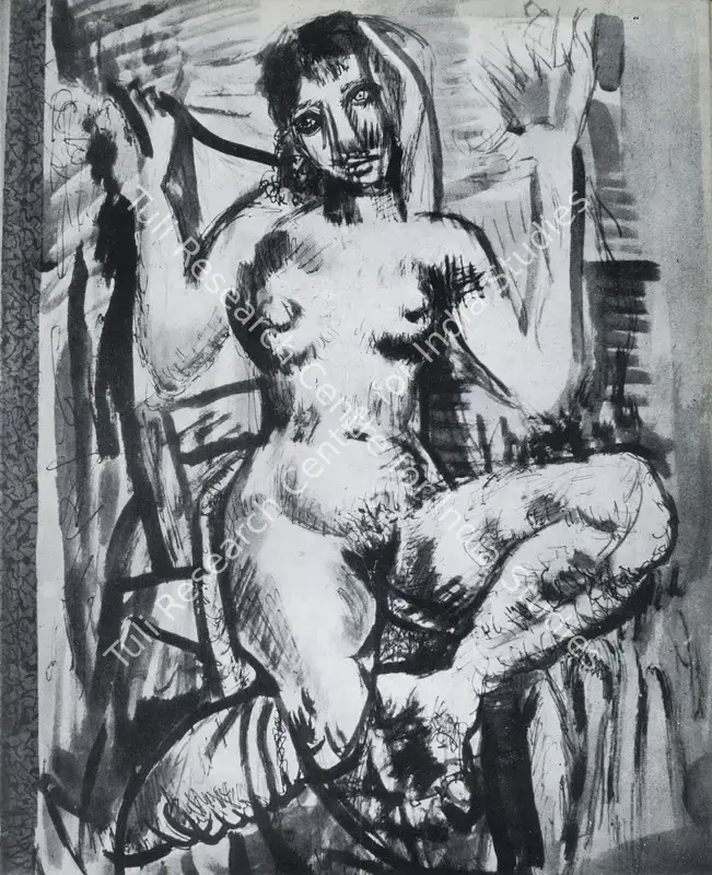 Daraniyagala, Justin P. (Artist). Untitled. n.d. | Marg, April 1952 | Painting | FineArts | 00674674