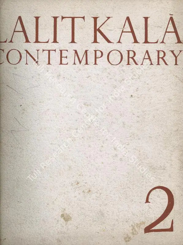 Amrita (Essayist). Jamini Roy. In <i>Lalit Kala Contemporary.</i> 2, pp. 15-26. New Delhi: Lalit Kala Akademi, December 1964 | Essay | FineArts | 00795550