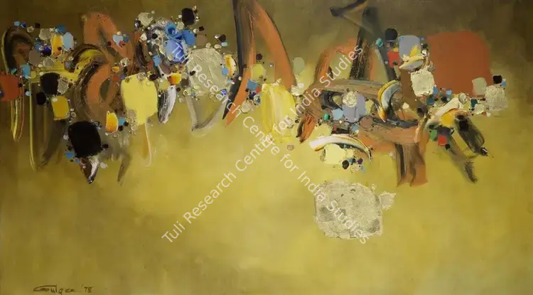 Gulgee, Ismail (Artist). Untitled. Oil on canvas, 1978 | Painting | FineArts | 00576279