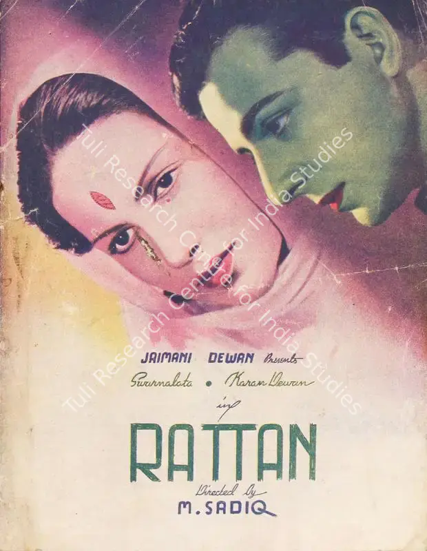 Kardar, A.R. (Producer), Rattan, 1944 | Song-Synopsis Booklet | CinemaEducation | 00779478
