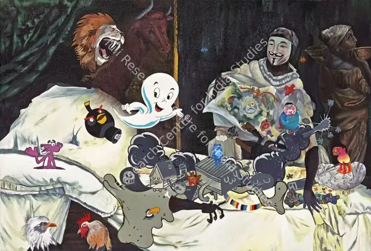 Raghava, K.K. (Artist). Untitled. Acrylic on canvas, 2013 | Painting | FineArts | 00643067