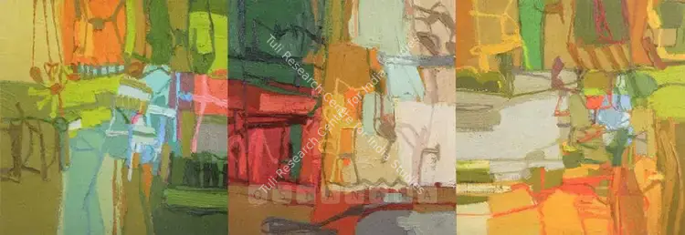 Shinde, Kishore (Artist). Untitled. Oil on canvas, 2006 | Painting | FineArts | 00562681