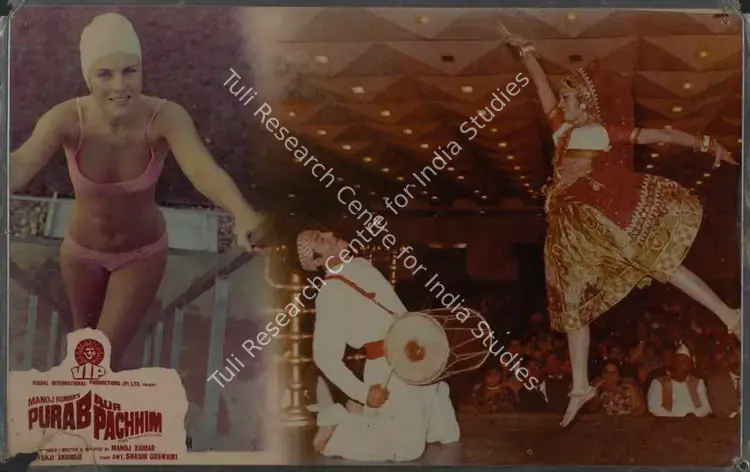 Reddy, V.N. (Cinematographer), Purab Aur Pachhim, 1970 | Lobby Card | CinemaEducation | 00787537