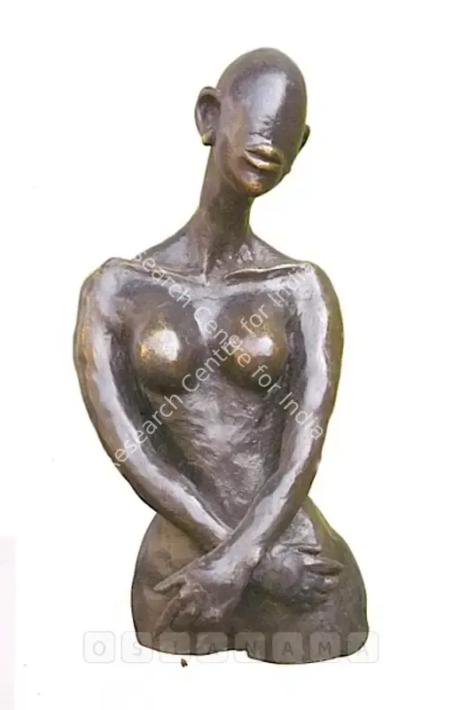 Menon, Dimpy (Artist). Wistful. Bronze, 2007 | Sculpture | FineArts | 00575430