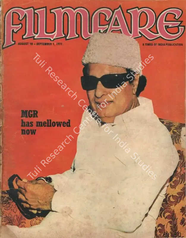 Karanjia, B.K. (Editor). Filmfare - The Fortnightly Film Magazine. 26(17). Bombay: S G Joshi, c/o The Times of India, 19 August 1977 | Magazine | CinemaEducation | 00793612