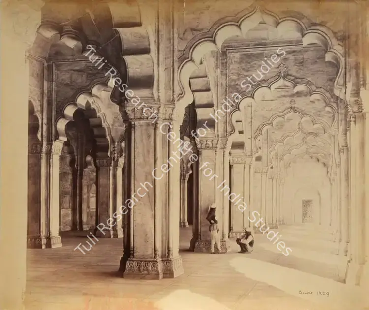 Bourne, Samuel (Photographer). Moti Masjid, Agra Fort. Albumen print, Mid 1860s | Antiquarian Photograph | Photography | 00116123