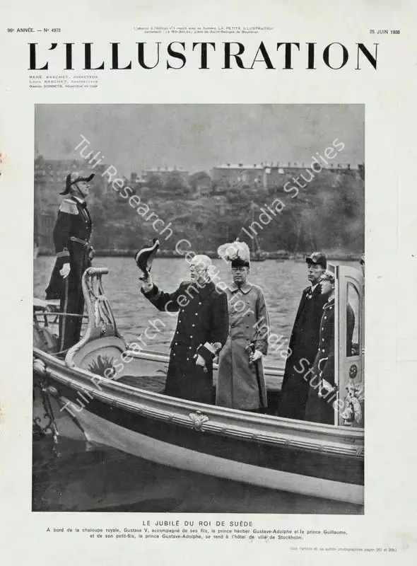 Unknown. L'Illustration - Le Jublie Du Roi De Suede. 1938 | Journal | Scholarship | 00137708