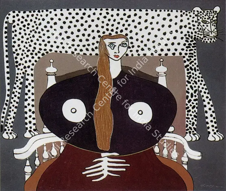 Pyne, Kartick Chandra (Artist). Untitled. Oil on canvas, 1991 | Painting | FineArts | 00374141