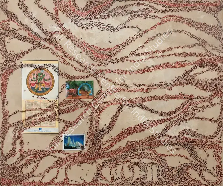 Panda, Jagannath (Artist). Untitled. Acrylic on canvas, 2004 | Painting | FineArts | 00755748