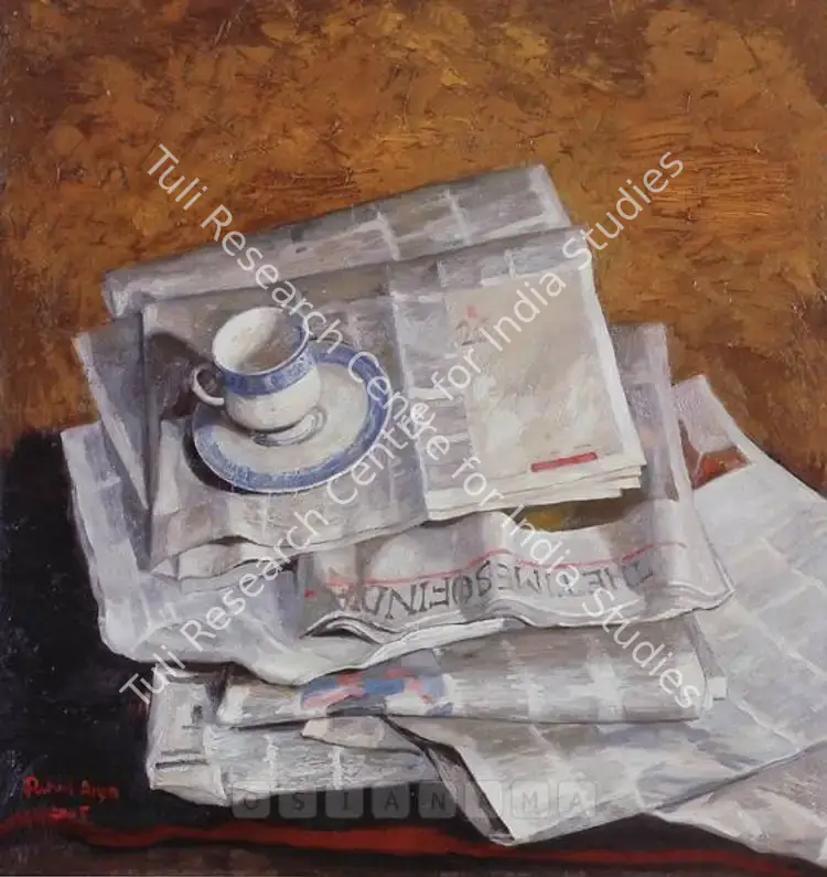 Arya, Rahul (Artist). Still Life. Oil on canvas, 2005 | Painting  | 00881694